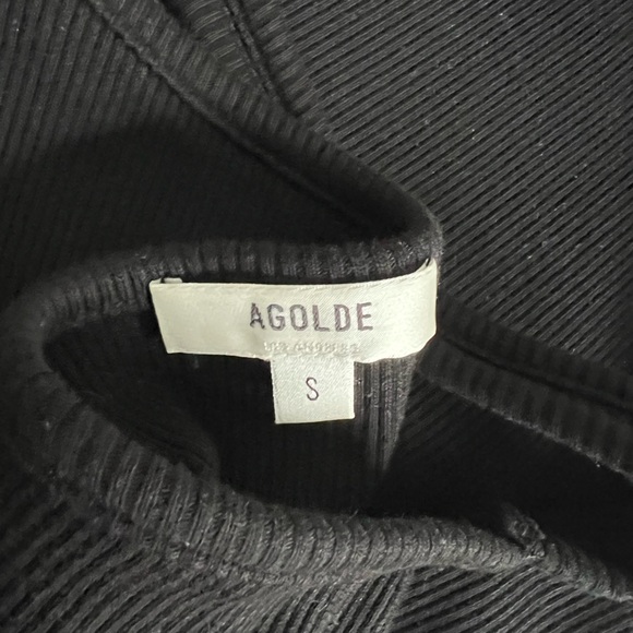 Agolde Nova Banded Backless Bodysuit Size S - Picture 3 of 3